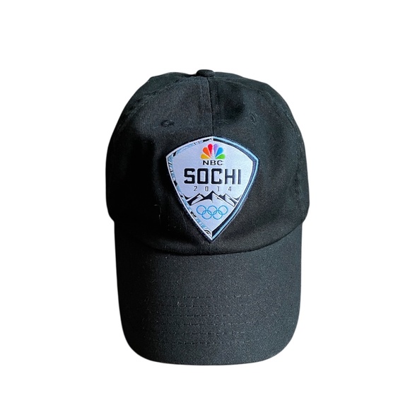 NBC Sochi 2014 Japan Olympic Hat • Black Cloth Adjustable Back - Picture 1 of 6